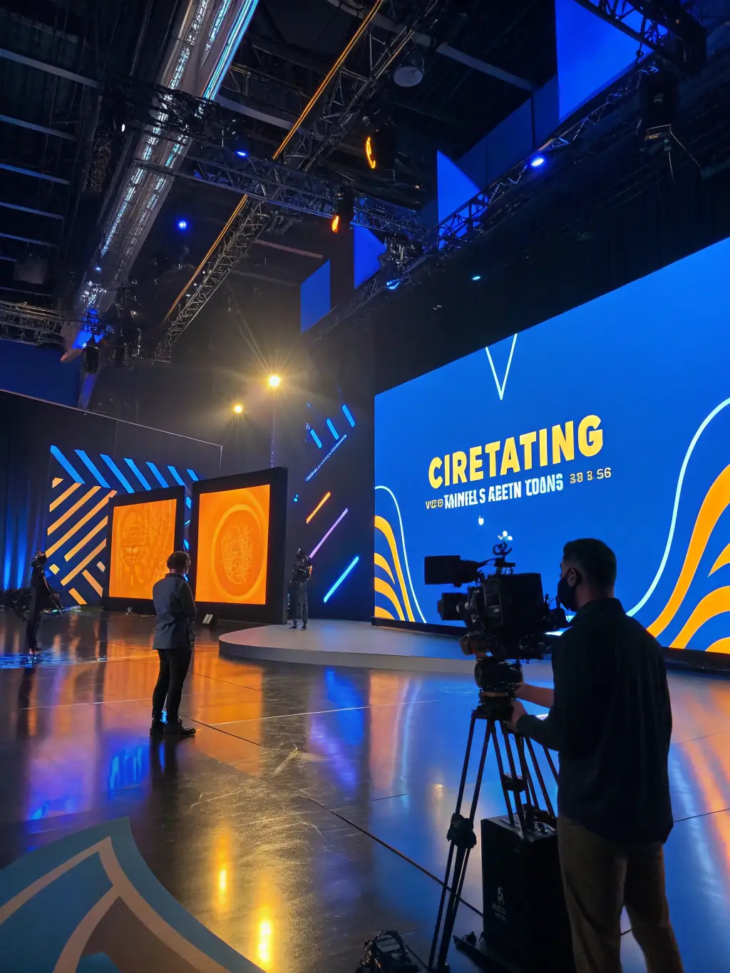 A high-definition image showcasing a television screen displaying a captivating advertisement for an Italian SME, highlighting the power of broadcast advertising.